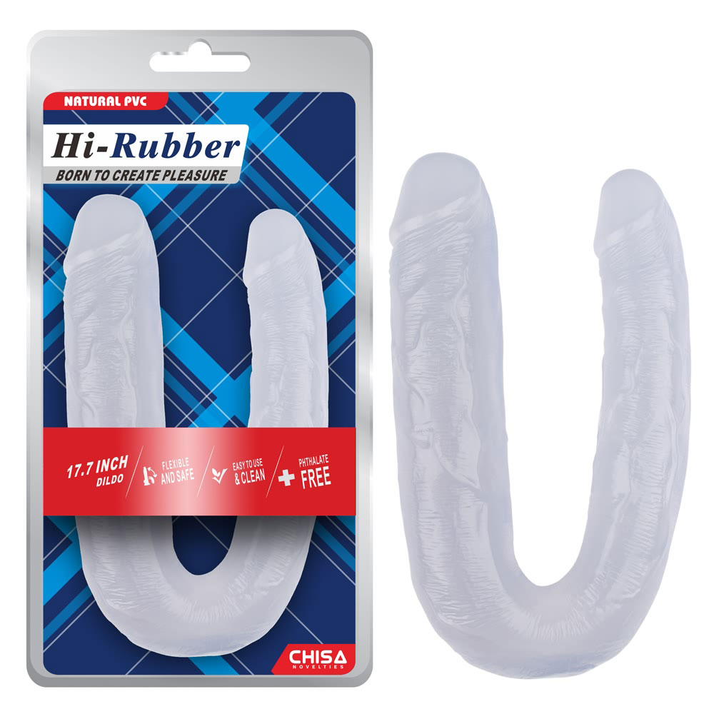 17,7 tuuman Dildo-Clear