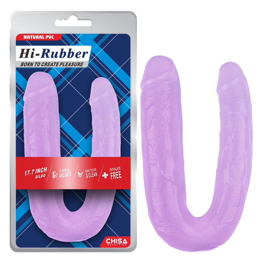 17,7 tuuman dildo-violetti