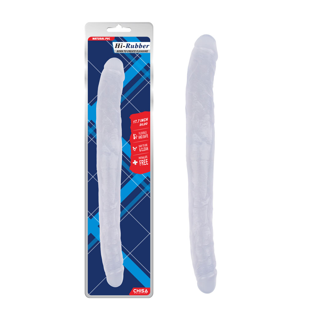 17,8 tuuman Dildo-Clear