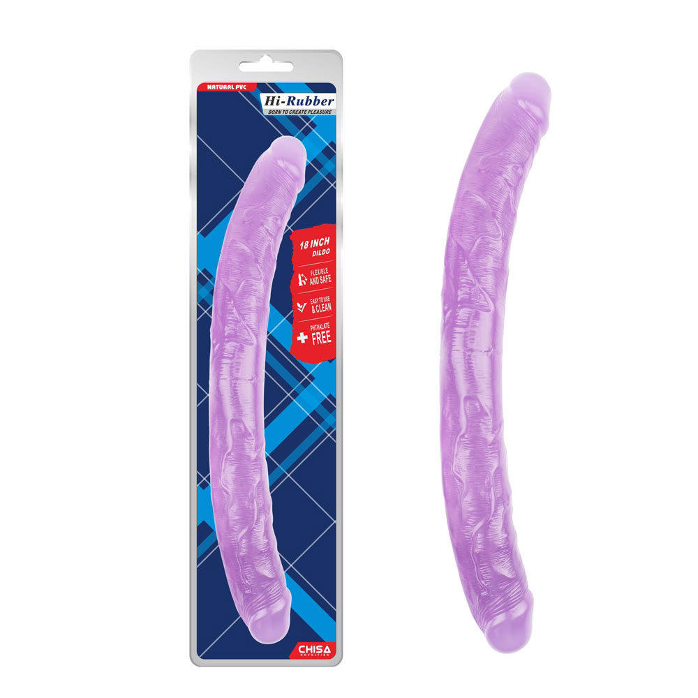 18 tuuman dildo-violetti